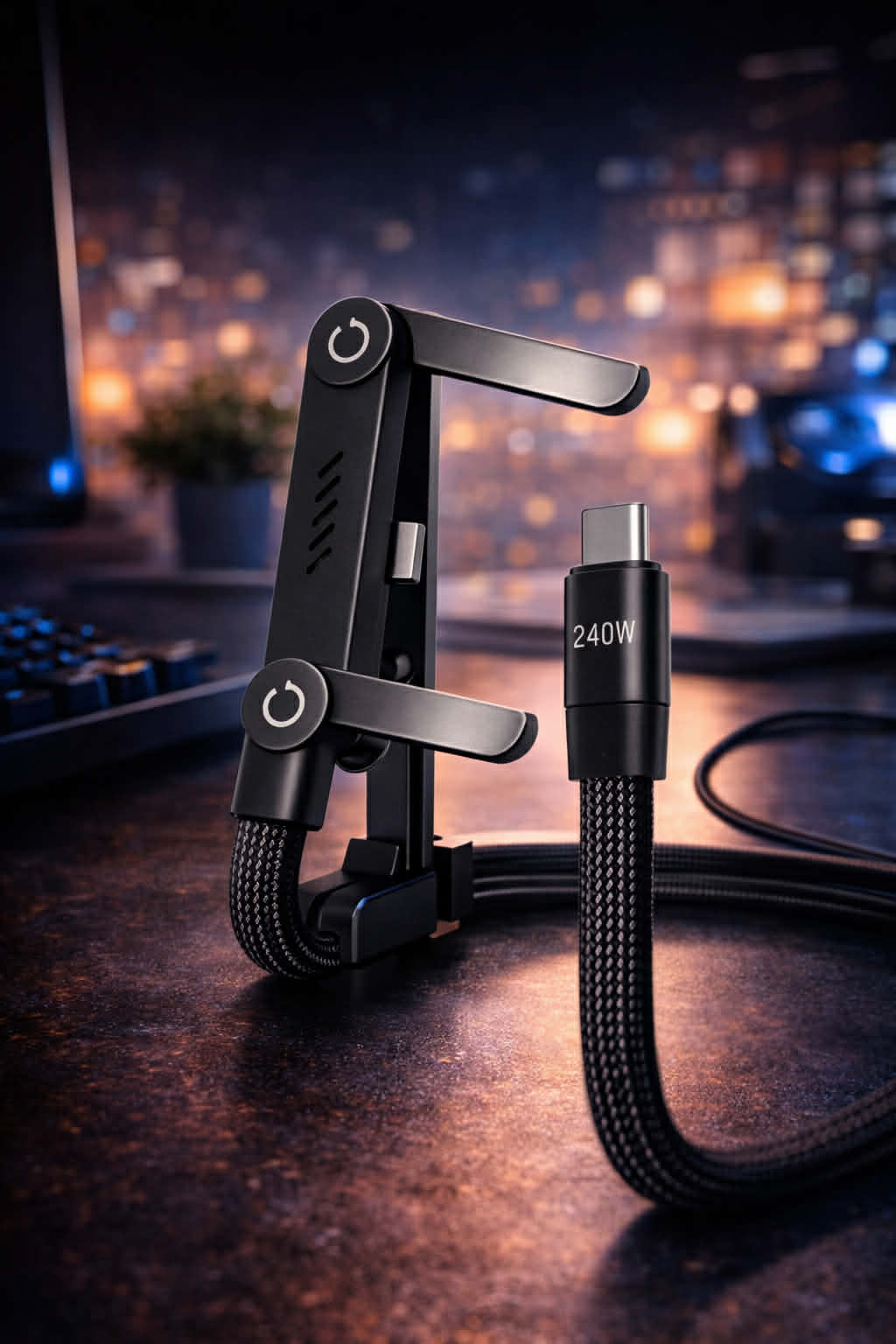 Nowoczesna ładowarka 2w1 – Moc i Funkcjonalność